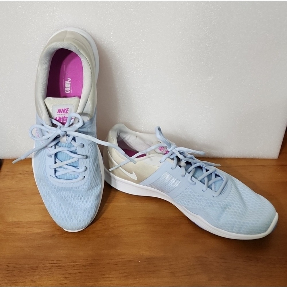 Nike Training Shoes Just Do It Comfort Running Sneakers Blue US 10